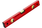 Уровень алюминиевый красный линейка 3 глазка Matrix
