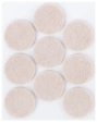 Подкладки для мебели самоклеющиеся круглые 25 мм 9 шт. войлок