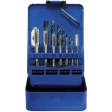 Набор сверл 2,5-10,2 метчиков М3-М12 15 предметов Сибртех