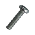 Винт с полукруглой головкой М6х20 мм DIN 7985, оцинкованный, полная резьба