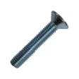 Винт потай 4х50 мм DIN 7991 класс прочности 8.8, полная резьба, оцинкованный