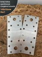 Пластина крепежная соединительная 140х55 ОЦ, 4 шт.