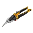 Ножницы по металлу, 270 мм, прямой и левый рез., сталь-CrMo, трехкомп.рук Denzel