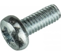 Винт с полукруглой головкой М6х16 ОЦ DIN7985, 100 шт.