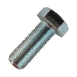 Болт М16х40 мм DIN 961 (к.п.10.9 шаг резьбы 1,5), оцинкованный