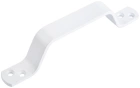 Ручка скоба плоская белая