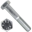 Болт М14х1,5х140 мм, класс прочности 10.9 DIN 960, неполная резьба, оцинкованный