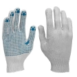Перчатки трикотажные для ремонта и строительных работ с ПВХ точкой