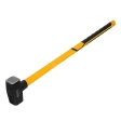 Кувалда, кованая головка, фибергласовая рукоятка с TPR покрытием 4000 гр. 880 мм Denzel