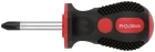Отвертка Универсал, CrV сталь, прорезиненная ручка, Профи 6х38 мм РН2