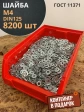 Шайба М4 оцинкованная DIN125