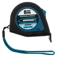 Рулетка Ergonomisch,магнит.обрезин.зацеп 8м х25 мм Gross