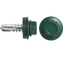 Саморез кровельный, 5,5х25 зеленый мох RAL6005
