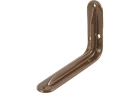 Уголок-кронштейн (1,0 мм) усилен.коричневый