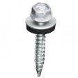Саморез кровельный, с шайбой, 4,8х80 ST