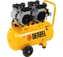 Компрессор безмасляный малошумный DLS2200/50 2200 Вт 2х1100 50 л 380 л/мин Denzel
