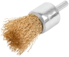 Щетка для дрели "чашка", латунир.вит.проволока 0,3мм, CUTOP Profi