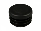 Заглушка для труб круглая d 28 мм черная, 250 шт.