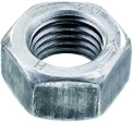 Гайка с левой резьбой М10, класс прочности 8 DIN 934, оцинкованная