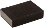 Губка шлифовальная, средняя/грубая, 100 х 70 х 25 мм, карбид кремния