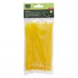 Хомуты пластиковые желтые 150х2,5 мм 100 шт. Сибртех