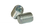 Винт установочный с внутренним шестигранником 6х5 мм класс прочности 10.9 DIN 913, тупой конец, цинк