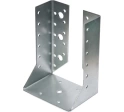 Опора бруса закрытая 100х160 мм, оцинкованная