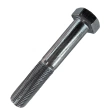 Болт М16х1,5х90 мм DIN 960, класс прочности 10.9, неполная резьба, оцинкованный