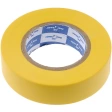 Изолента ПВХ 19мм х 20м желтая TIK902T Klebebander