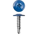 Саморез с прессшайбой, сверло, 4,2х16 RAL5005