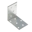 Крепежный равносторонний уголок 40х40х120 мм, оцинкованный
