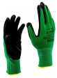 Перчатки полиэфирные с черным нитрильным покрытием 15 класс вязки размер L Palisad