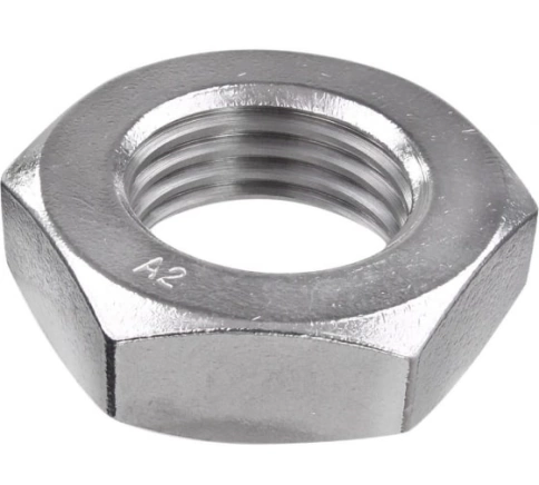 Гайка М4 шестигранная низкая нержавеющая DIN 439 , 10 шт. фото 6