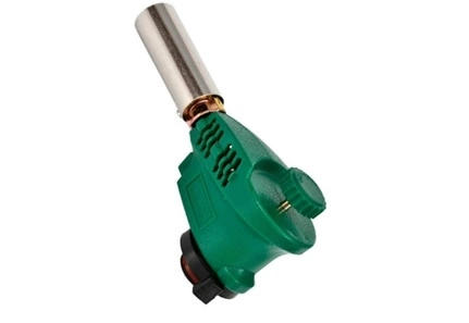 Пьезозажигалка зеленая ПРОФЕССИОНАЛ фото 1