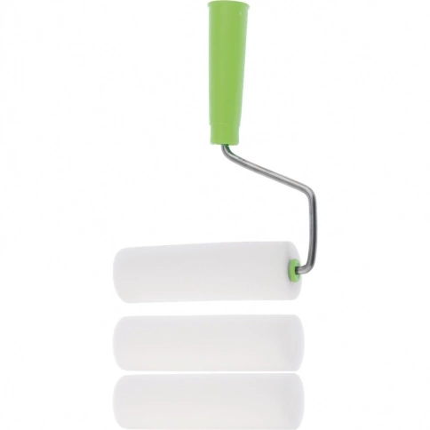 Набор валик поролоновый с ручкой + 2 шубки 140 мм D 42мм D ручки 6мм Сибртех фото 1