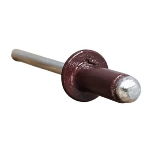 Заклепка вытяжная комбинированная 3,2х8 мм RAL3005 красный  фото 2