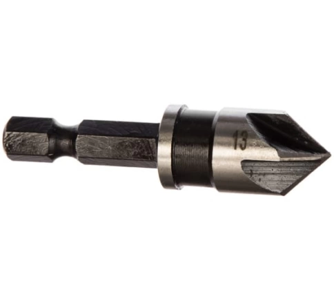 Зенкер конический, легир.сталь, хвостовик под биту, фото 3