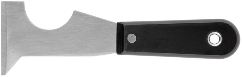 Шпатель многофункц. малярный Профи, пластиковая ручка 63 мм фото 1