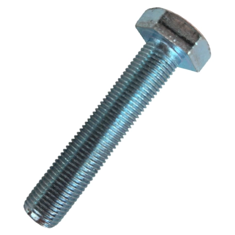 Болт М10х1х50 мм, класс прочности 10.9 DIN 961, пролная резьба, оцинкованный фото 1