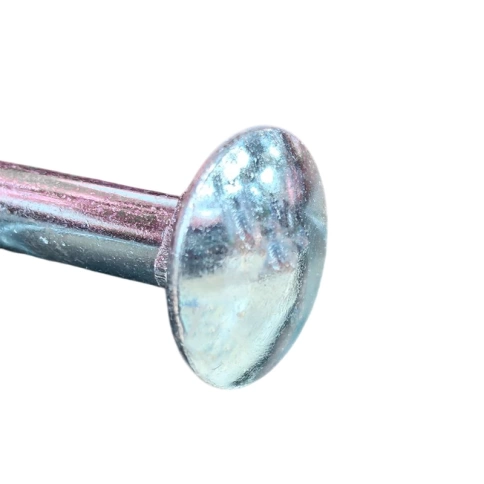 Болт с полукруглой головкой и квадратным подголовком 8х60 мм DIN 603, оцинкованный фото 2