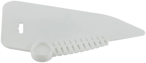 Шпатель прижимной для разглаживания обоев, пластиковый, белый, 280 мм (20030) фото 3