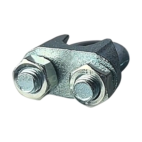 Зажим для стальных канатов М14 DIN 741, оцинкованный фото 2
