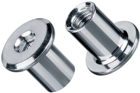 Мебельная гайка Эриксона М5 с полукруглой головкой, 10 шт. фото 1