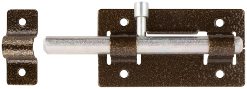 Засов накладной медь фото 1