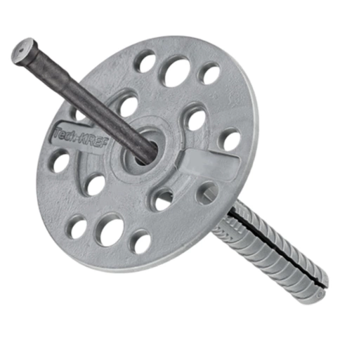 Дюбель для изоляции с пластиковым гвоздем IZO 10х100 мм, первичка фото 1