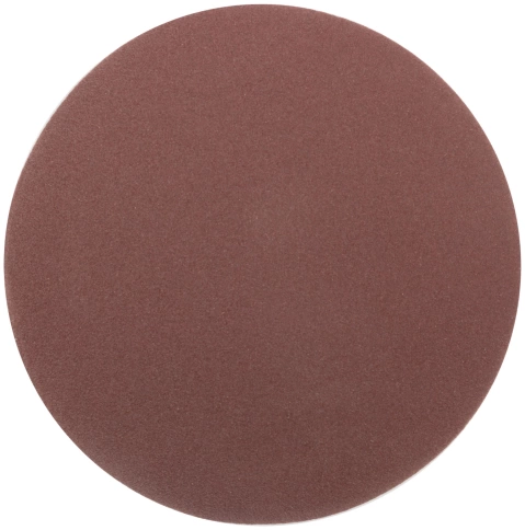 Круги шлифовальные сплошные (липучка), алюминий-оксидные 150 мм 5 шт Р 120 фото 1