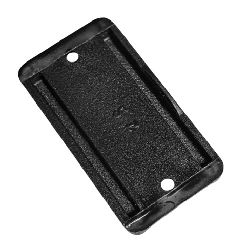 Подпятник прямоугольный под торец ДСП 18х33 мм фото 2