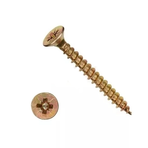 Шуруп саморез потайной для дерева 4,5х50 ЖЦ, 20 шт. фото 5