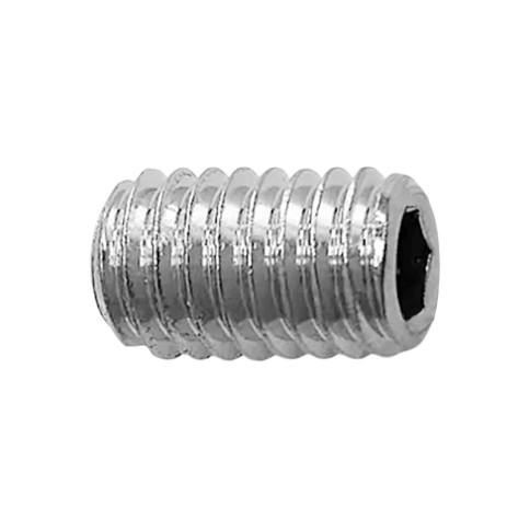 Винт установочный 6х10 мм с внутренним шестигранником DIN 913, нержавеющая сталь А2, тупой конец фото 1