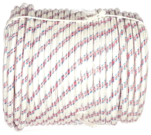 Фал плетеный полипропиленовый с серд. L 100 м 24-прядный Сибртех фото 4